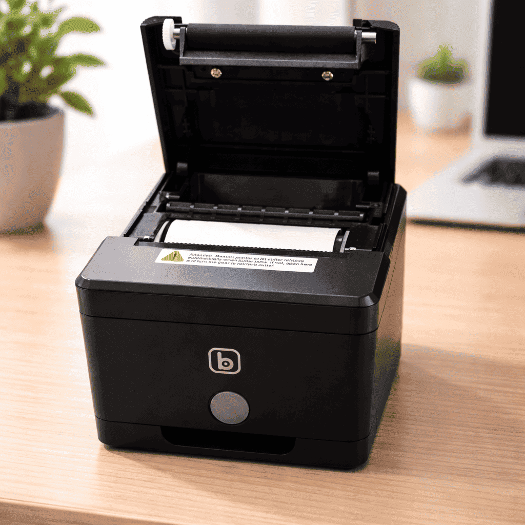 BZO 3 Inch Thermal Receipt Printer | 80mm POS Billing Printer USB & Bluetooth with Auto Cutter
