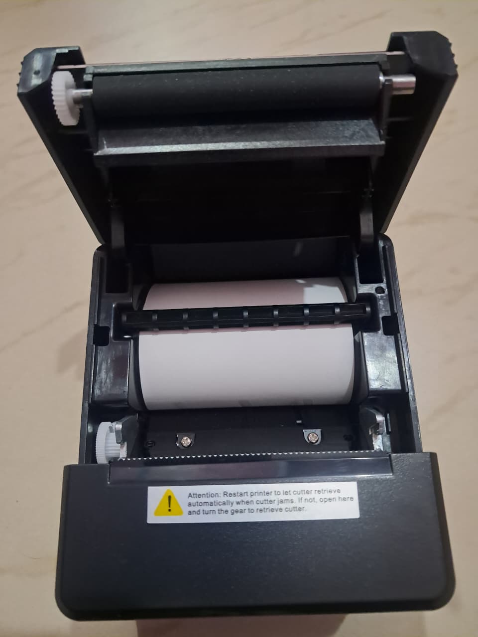 BZO 3 Inch Thermal Receipt Printer | 80mm POS Billing Printer USB & Bluetooth with Auto Cutter