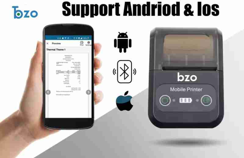 BZO Smart Billing Software/App  with BZO Billing Machine Suitable for Restaurant, Retailers, Clothing Store